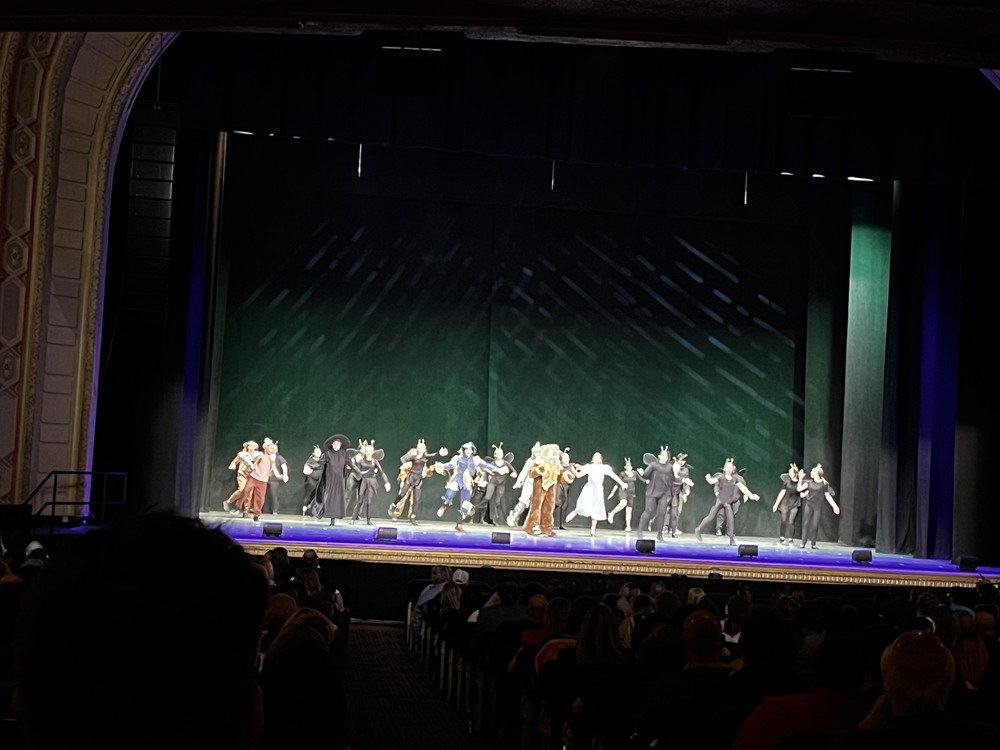kids on stage