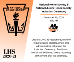 Lyndonville HS inducts new Honor Society members