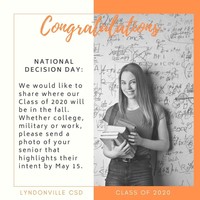 Class of 2020: National Decision Day