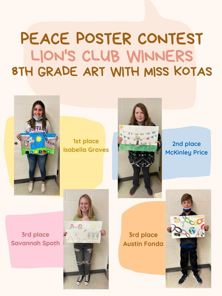 Peace Poster Winners