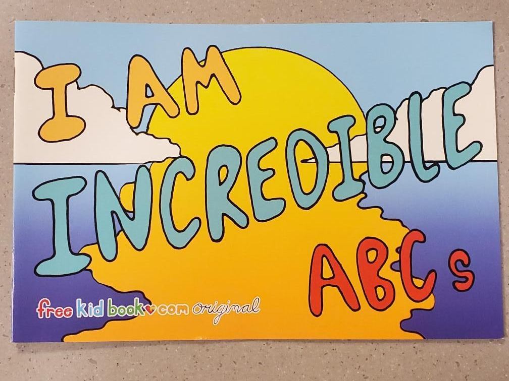 I am Incredible ABCs front cover
