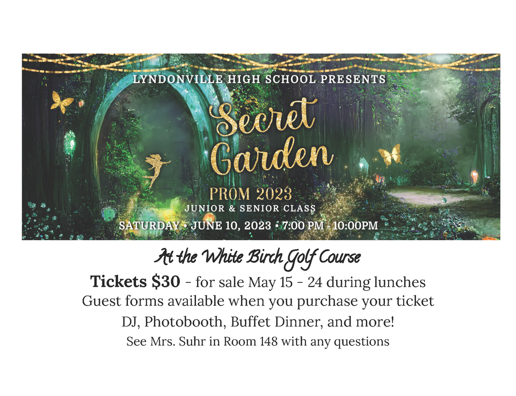 secret garden prom post